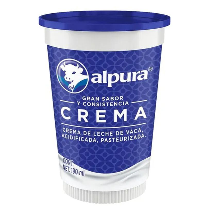Crema Acida Alpura 190ml image number null
