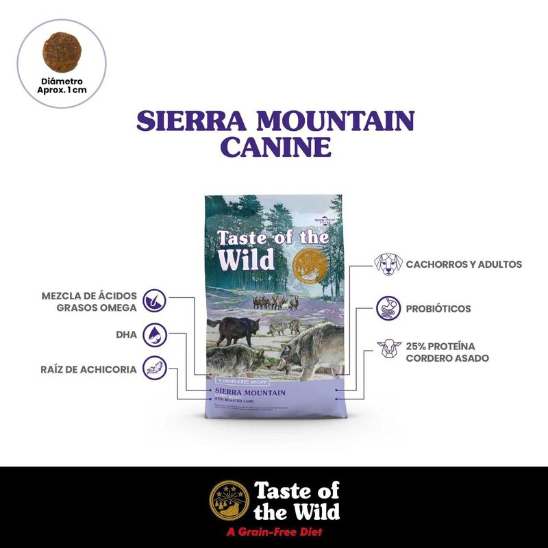 Taste Of The Wild Adulto Cordero Asado 6.3 Kg image number null