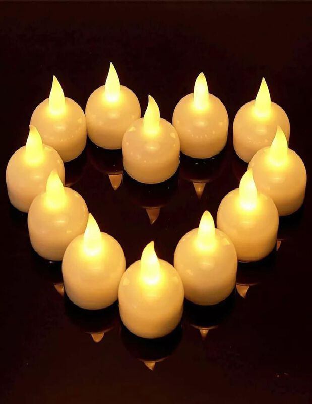 Set velas decorativas Casa BIU 12 piezas image number null