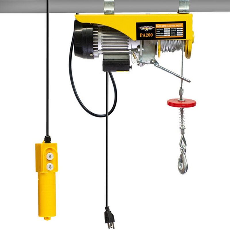 Polipasto El&eacute;ctrico 100 A 200kg Cable 20 M Garr... image number null
