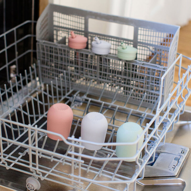 Ezpz Vaso Entrenador + Popote Rosa N&oacute;rdico image number null