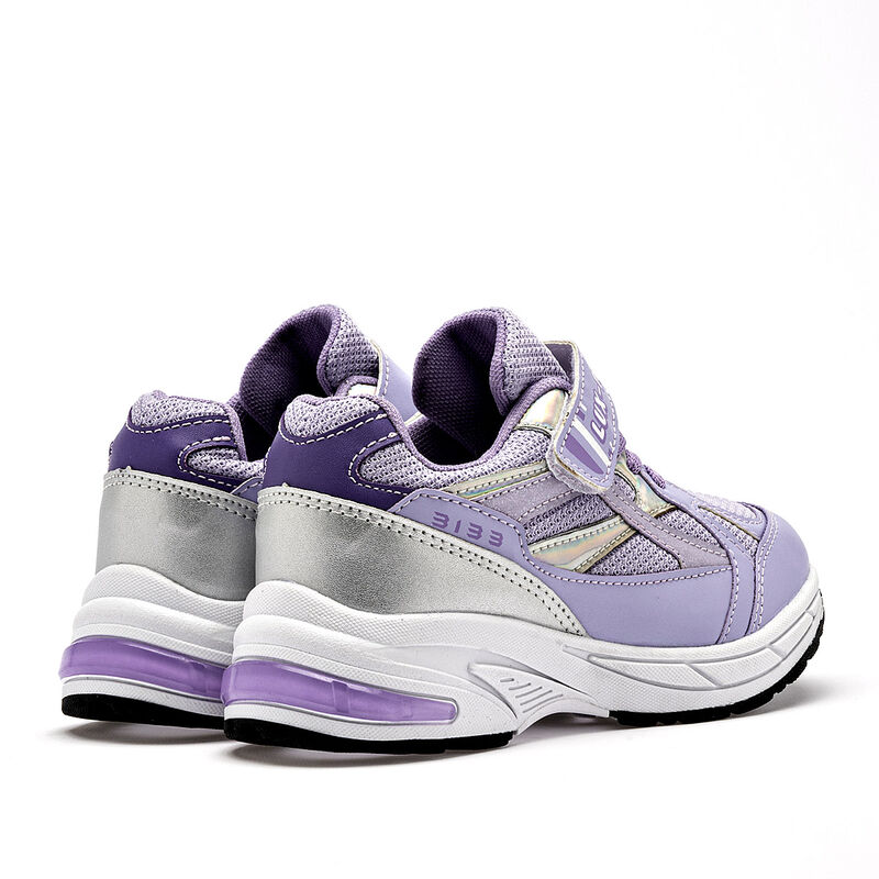 Lux-10 tenis para ni&ntilde;a lila plata morado cod 14... image number null