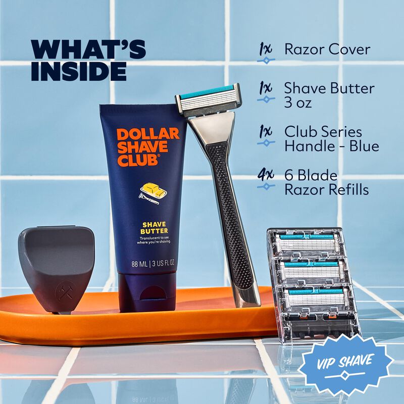 Set De Afeitado Dollar Shave Club The Vip Con 4... image number null