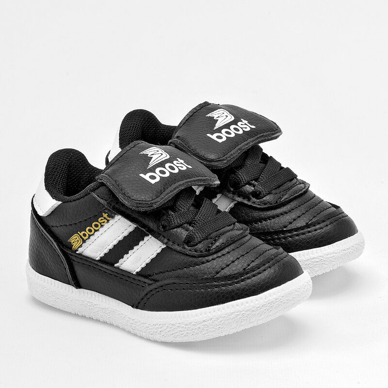 Boost Tenis para beb&eacute; ni&ntilde;o. Negro blanco image number null