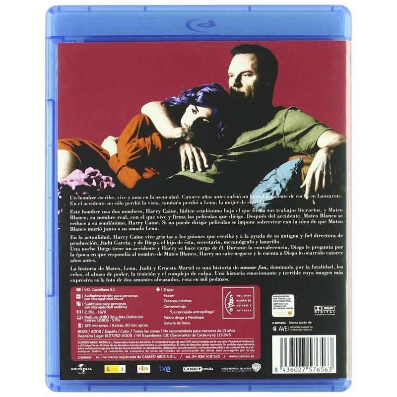 Los Abrazos Rotos (BLU-RAY) image number null