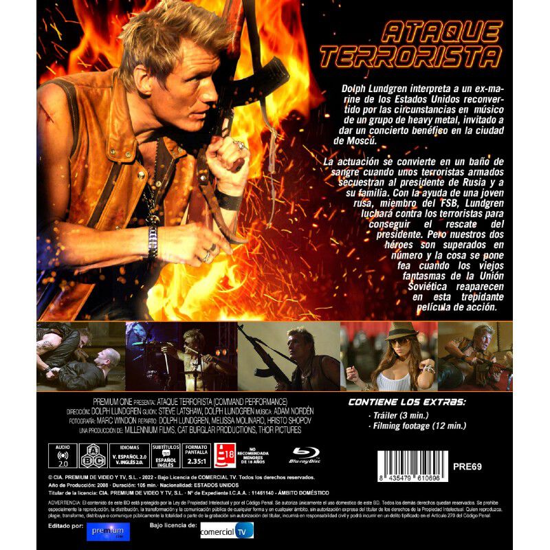 Ataque Terrorista [blu-ray] (2009) Command Perf... image number null