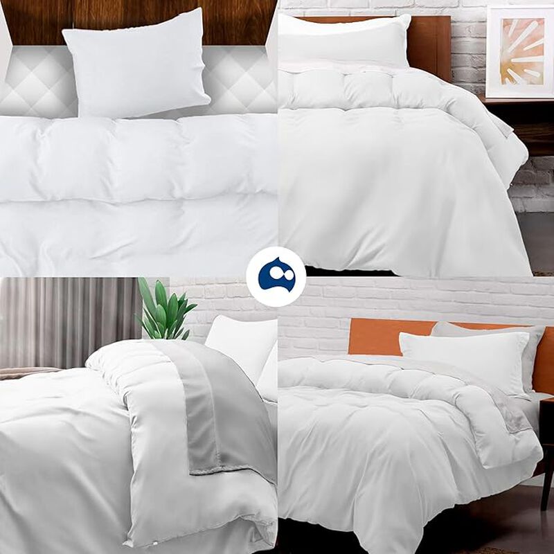 Juego de Funda Duvet para Edredon Individual, B... image number null