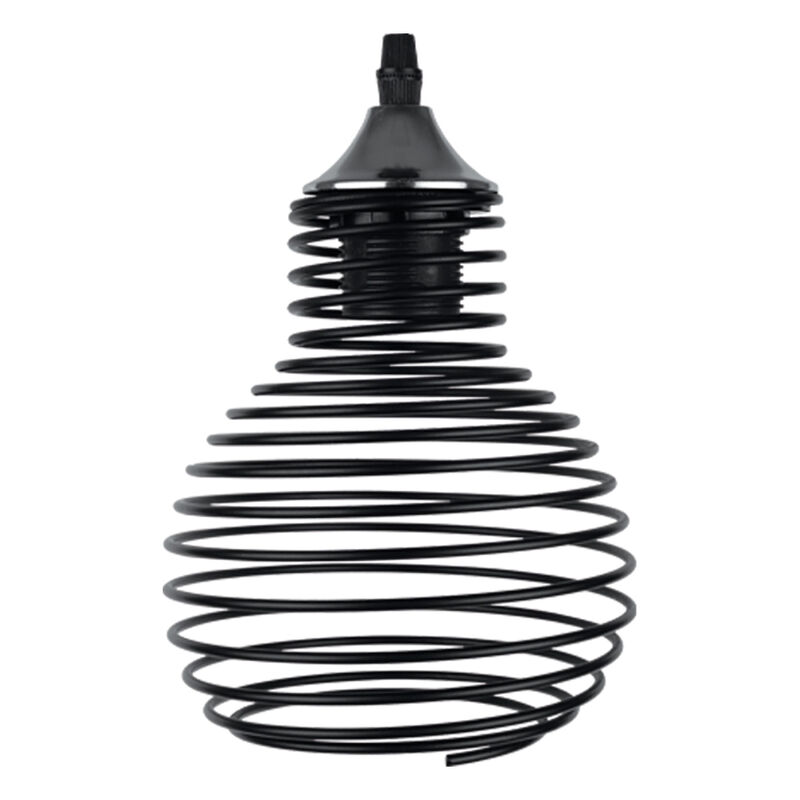 Lampara Colgante Aksi Panel Abeja Negro image number null