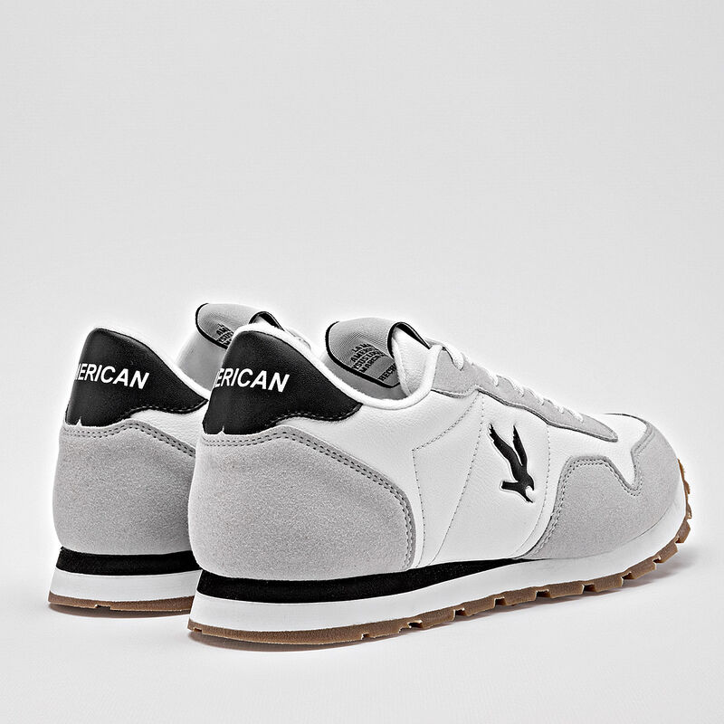 American Fire Tenis urbano para hombre blanco g... image number null
