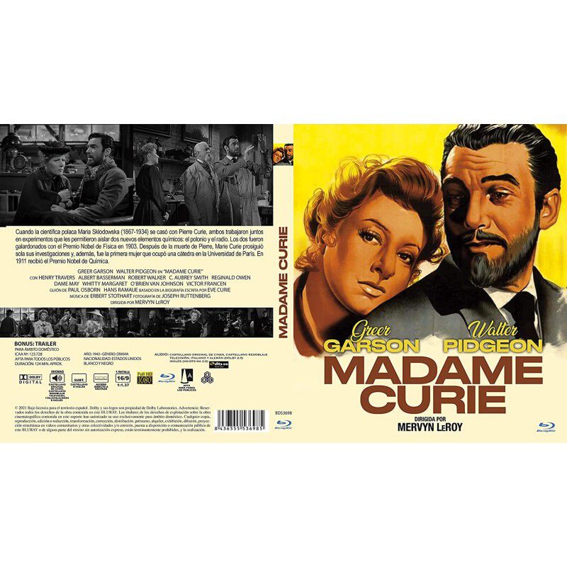 Madame Curie [blu-ray] (1943) image number null