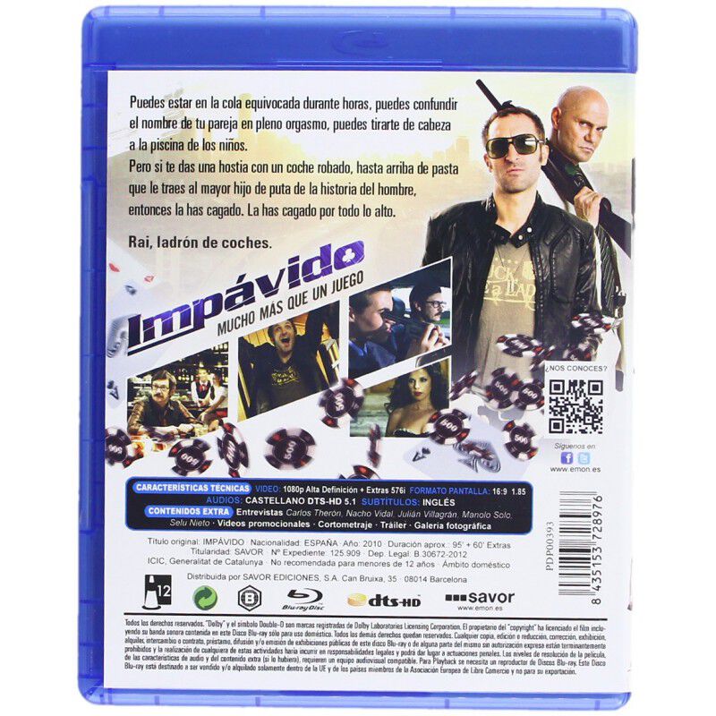 Impavido (blu-ray) image number null