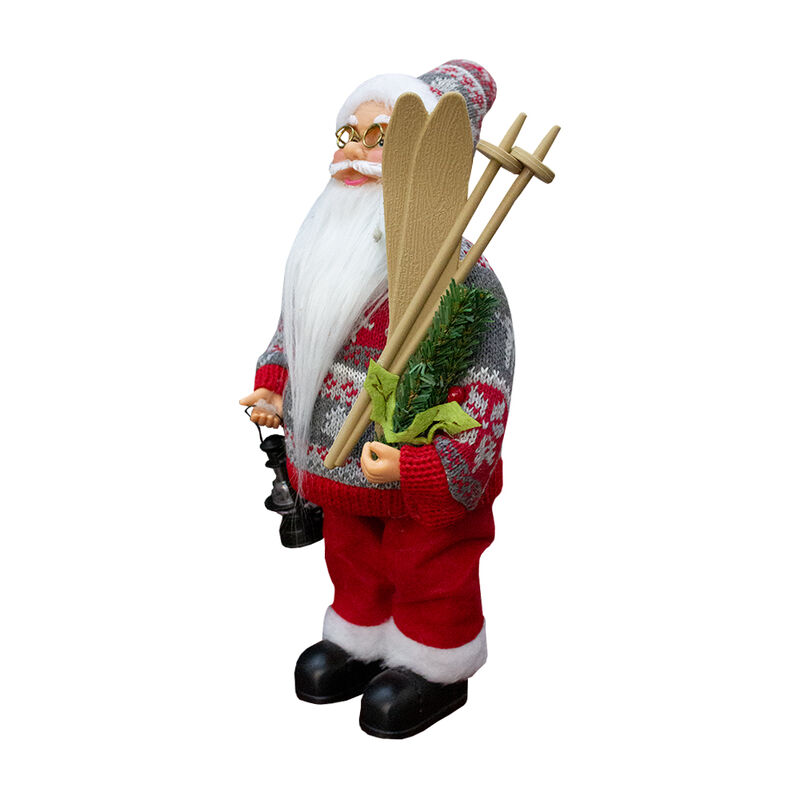 Adorno navide&ntilde;o Santa Claus rojo 30cm X 17cm image number null