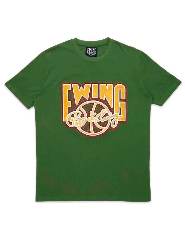 Playera Caballero Patrick Ewing Verde EWT523 image number null