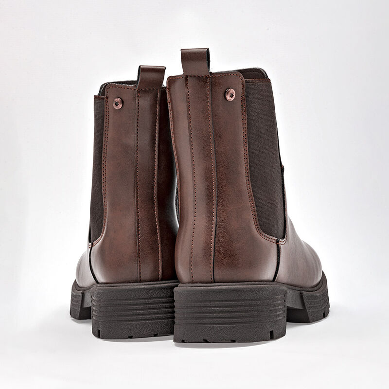 Moramora Bot&iacute;n para mujer caf&eacute; BAJA image number null