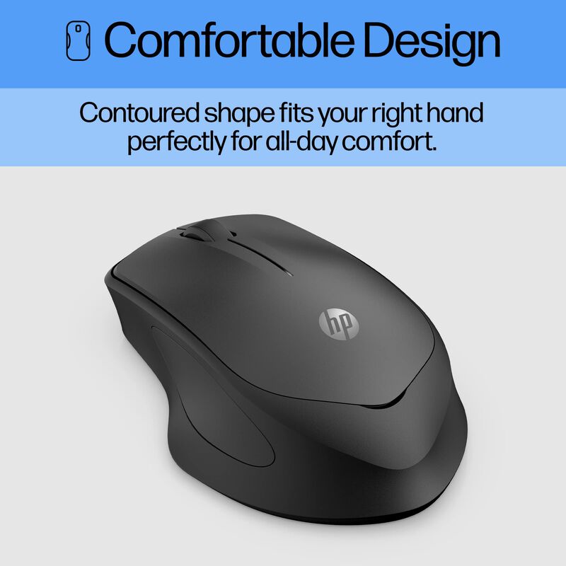 Rat&oacute;n Hp Wireless Silent 280m Ergon&oacute;mico Con Ba... image number null