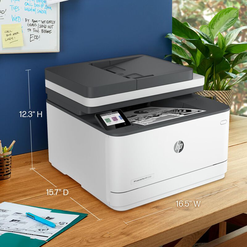 Impresora Hp Laserjet Pro Mfp 3101fdw Inal&aacute;mbri... image number null