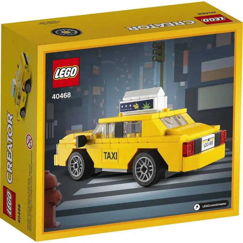 Lego Creator Yellow Taxi 40468 image number null