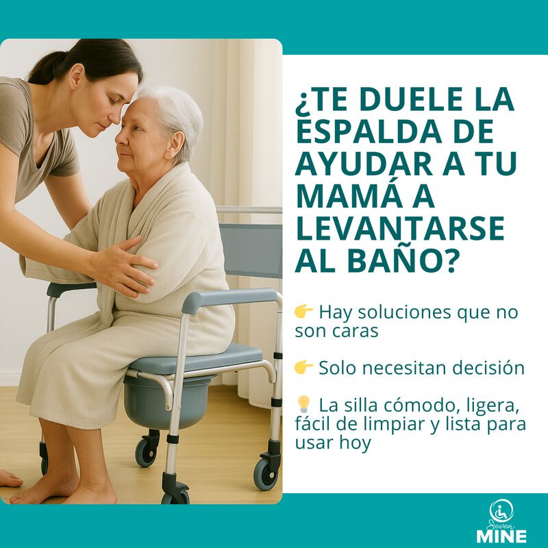 Silla para Ducha y Ba&ntilde;o con Cubeta 3 en 1 | Ple... image number null