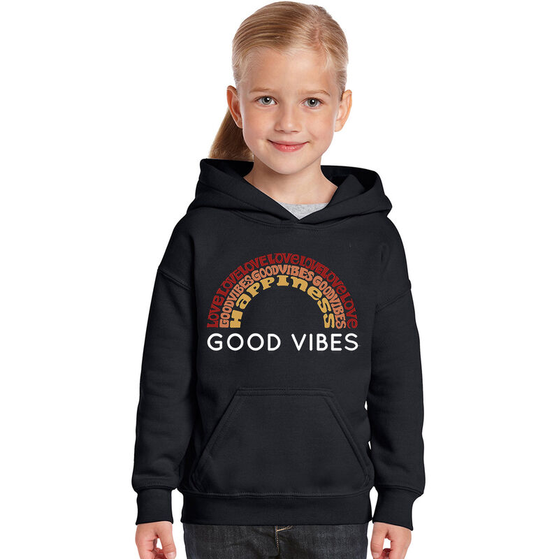Sudadera Con Capucha Word Art Para Ni&ntilde;a - Good ... image number null