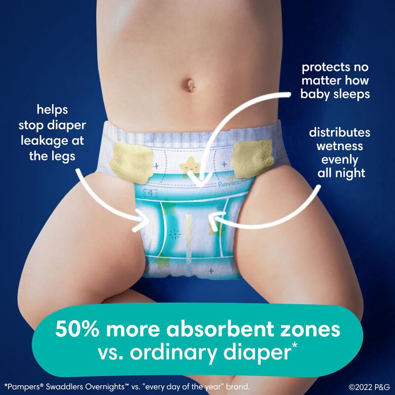 Pa&ntilde;ales Desechables Para Beb&eacute;s Pampers Swaddler... image number null