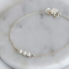 Pulsera Sereno de plata .925 con perlas cultivadas