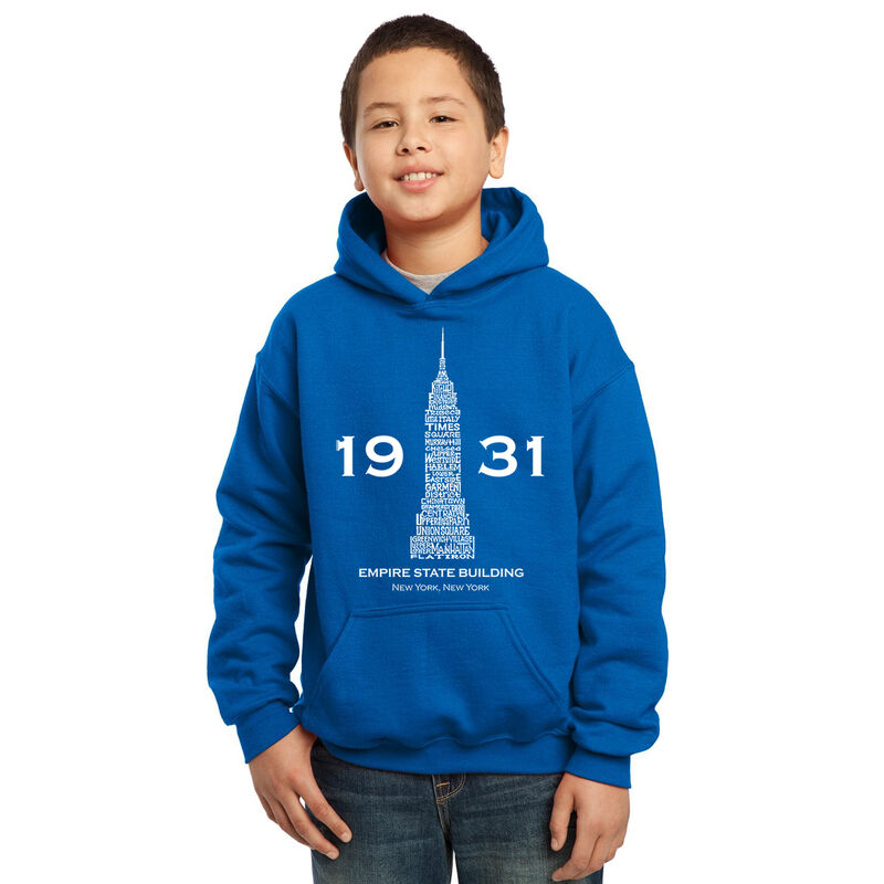 Sudadera Con Capucha Word Art Para Ni&ntilde;o - Empir... image number null