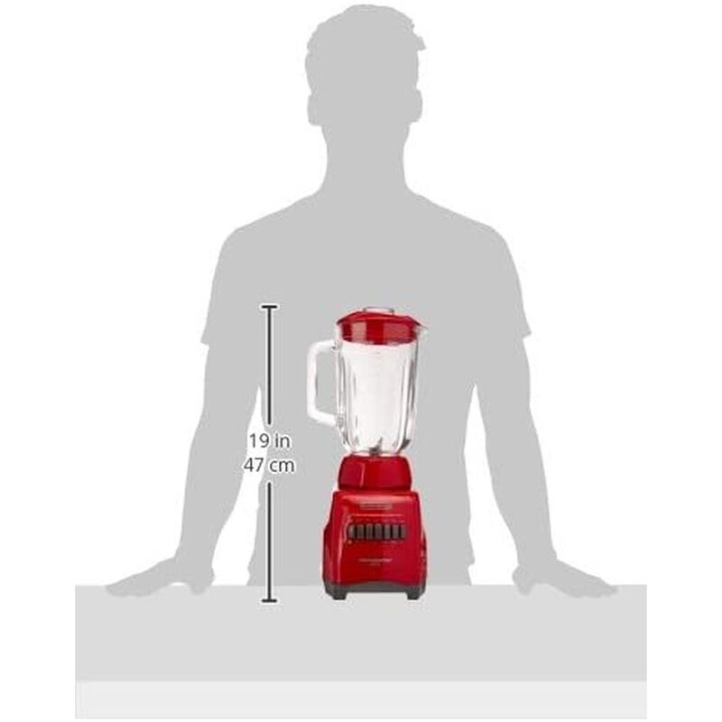 Licuadora Black And Decker Bl1000rg 10 Vel Jarr... image number null