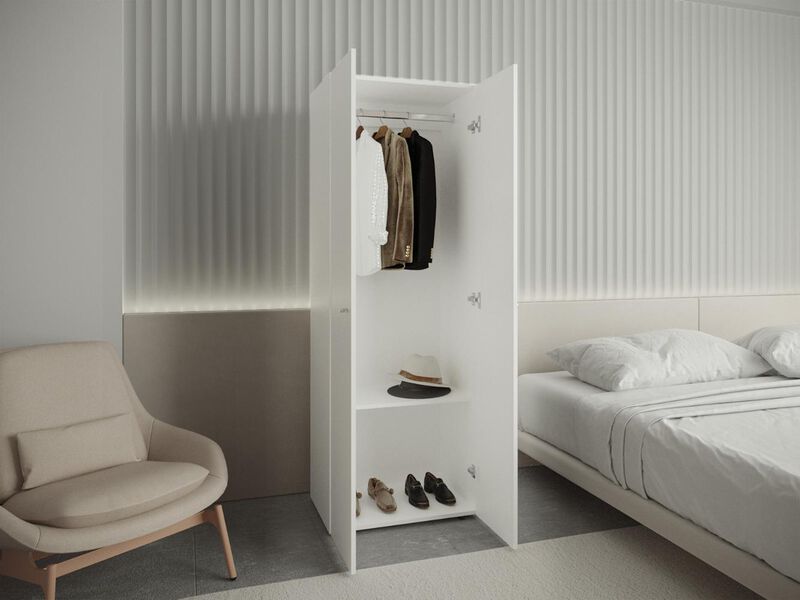 Closet Beico Blanco Virtual Muebles image number null