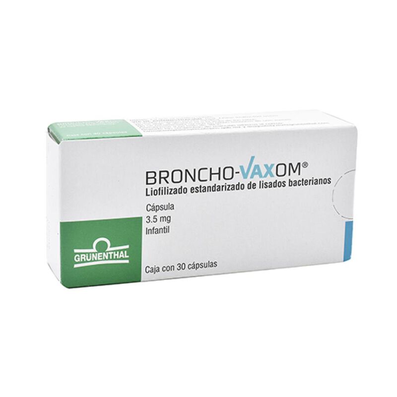 Broncho-vaxom Inf 3.5 Mg 30 C&aacute;psula(s) image number null