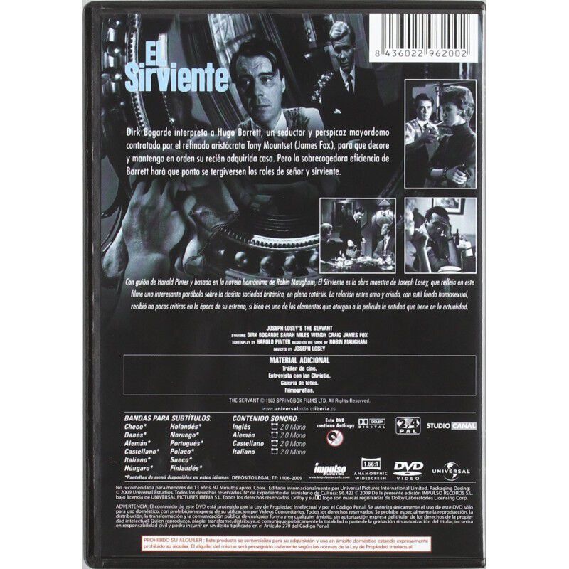 El Sirviente [dvd] image number null