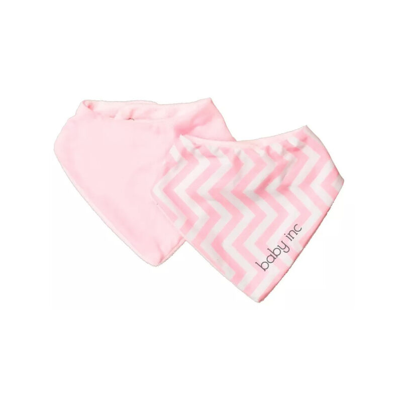 Set De Baberos Para Bebé Baby Inc 2pz Rosa image number null