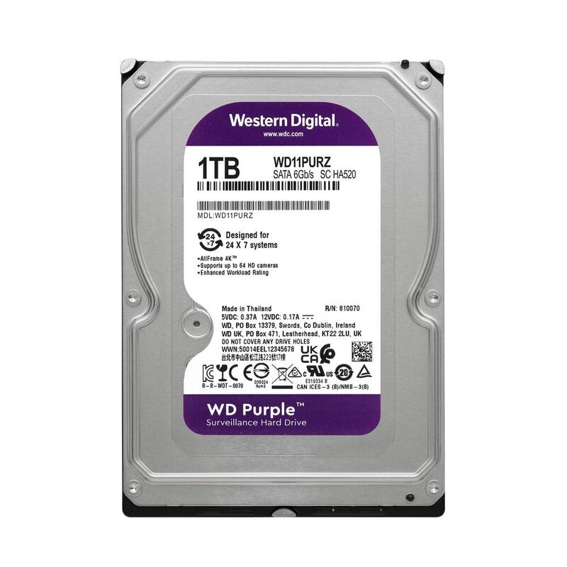 Disco Duro Video Western Digital 3.5'' 1TB WD11... image number null