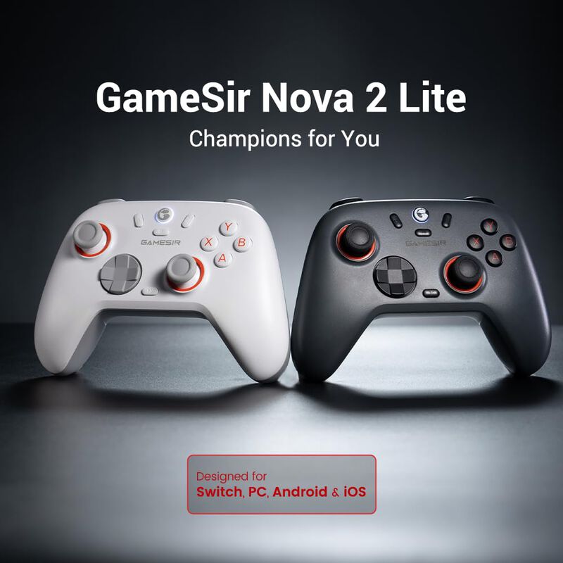 Controlador Inal&aacute;mbrico Gamesir Nova 2 Lite con... image number null