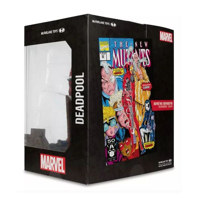 Figura Deadpool Marvel Estatua Diorama 18 cms image number null