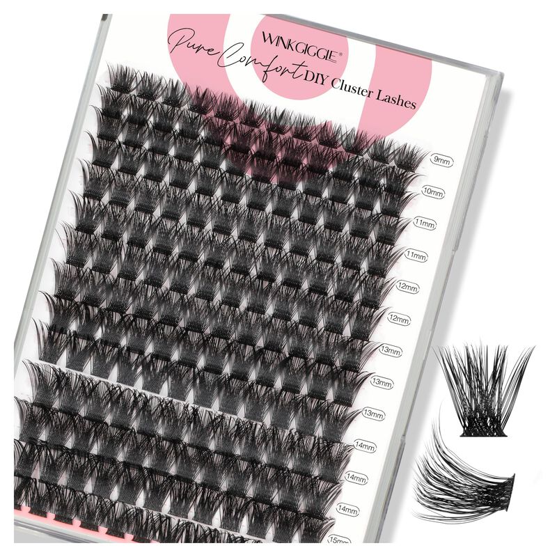 Racimos De Pesta&ntilde;as Winkgiggle 168 Uds 9‑16 mm ... image number null