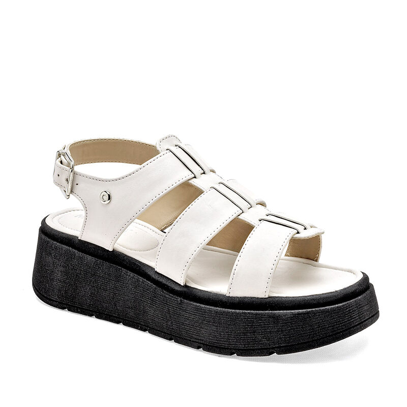 Moramora Sandalia para mujer latte image number null