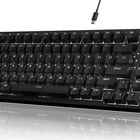 Teclado Mec&aacute;nico Para Juegos A.jazz Ak820, Intercambiable En Caliente, Negro