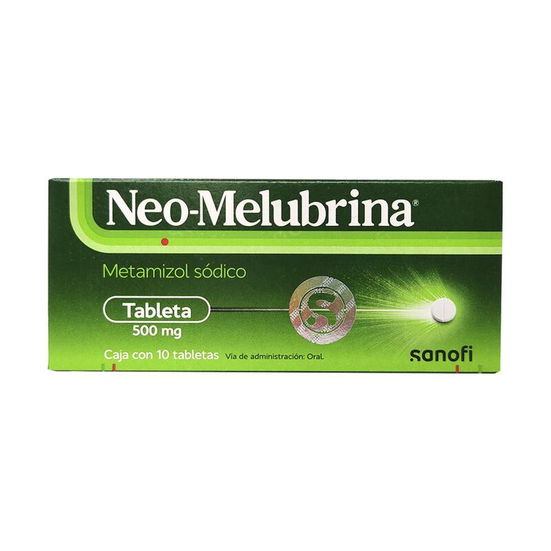 Neo-melubrina 500mg Caja Con 10 Tabletas image number null
