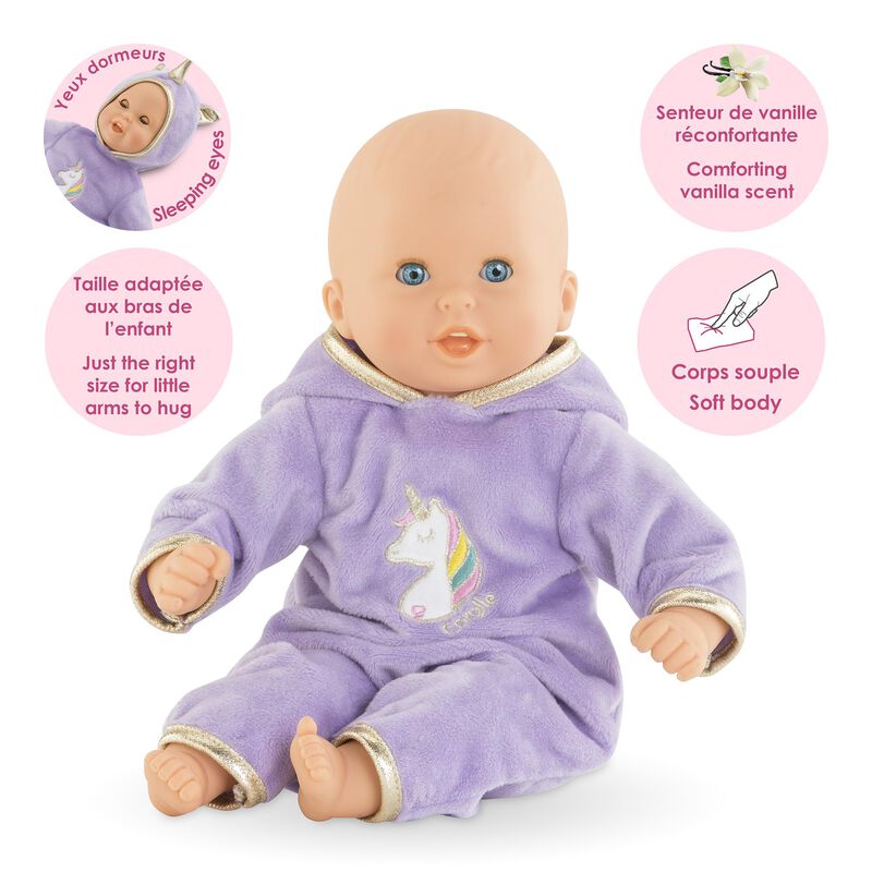 Mu&ntilde;eca Corolle Beb&eacute; Calin Unicorn Boy De 12 Pul... image number null