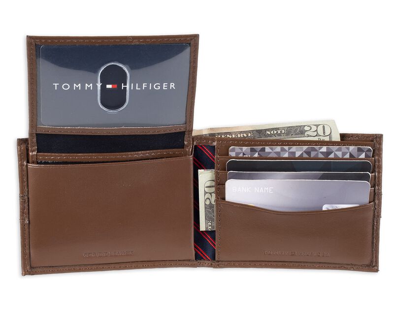 Billetera Tommy Hilfiger De Piel Para Hombre, P... image number null