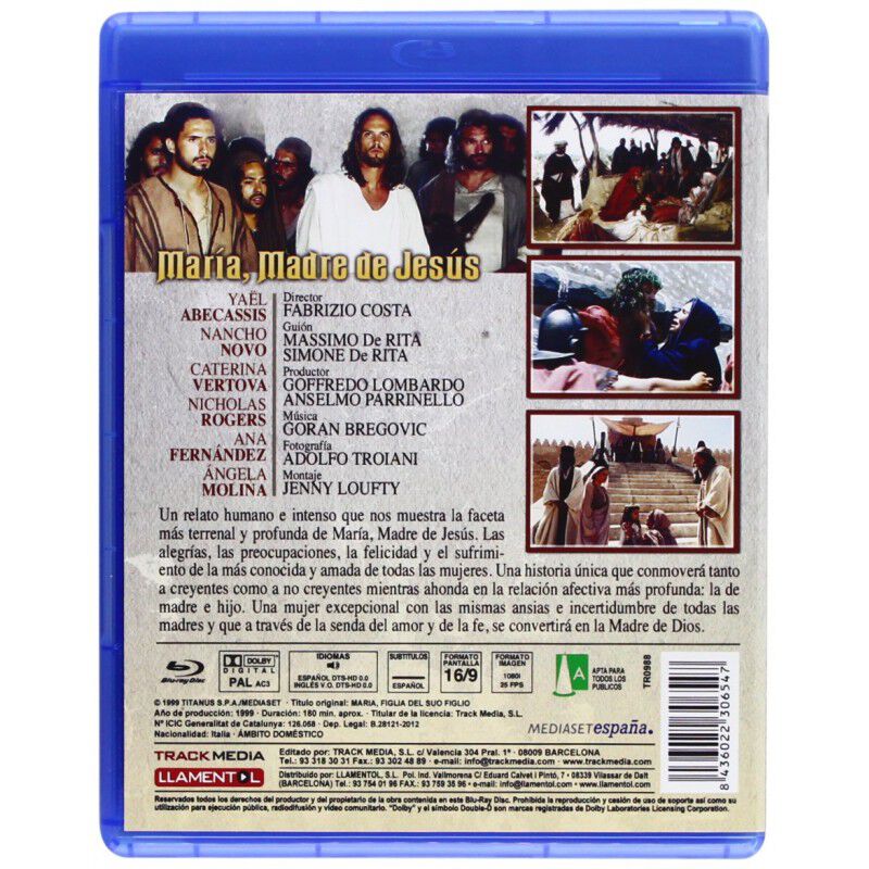 Mar&iacute;a, Madre De Jes&uacute;s [blu-ray] (2000) Mar&iacute;a, H... image number null
