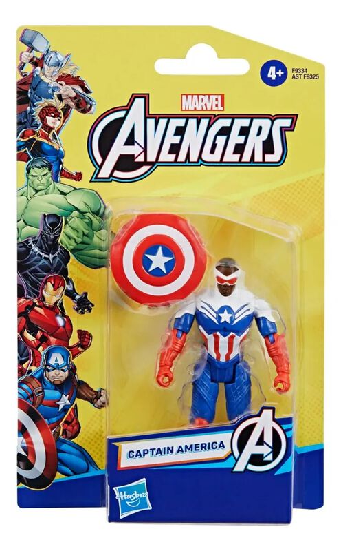 Figura De Accion Hasbro Avengers Capitan Americ... image number null