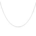 Cadena Snail Oro Blanco 14k 45cm 1.48mm Fina