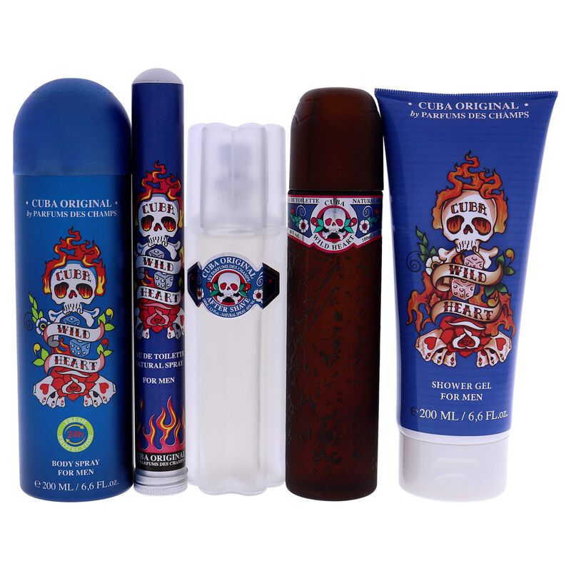 Set De Regalo Cuba Cuba Wild Heart Men, 5 Pieza... image number null