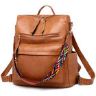 Mochila Urbana Cuero Sint&eacute;tico Marr&oacute;n 16L