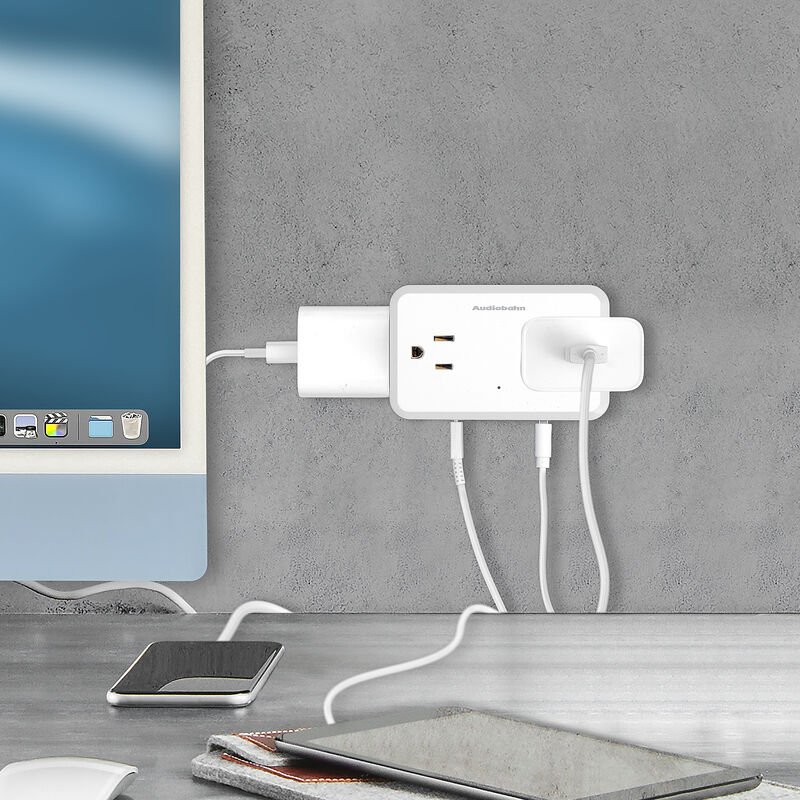 Multicontacto 4 entradas + 2 usb + 2 tipo c Aud... image number null