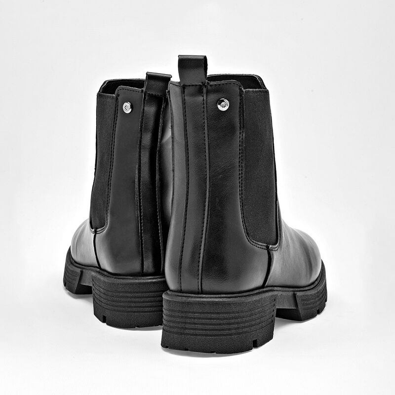 Moramora Bot&iacute;n para mujer negro image number null