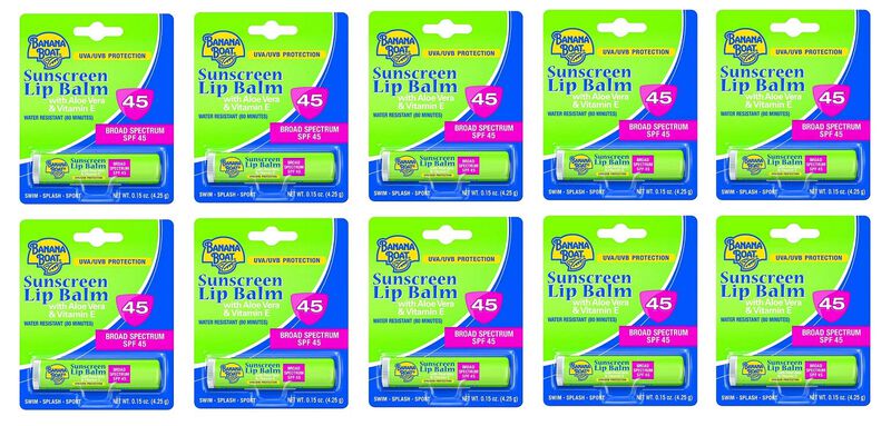 B&aacute;lsamo Labial Banana Boat Sunscreen Spf 45, 4,... image number null