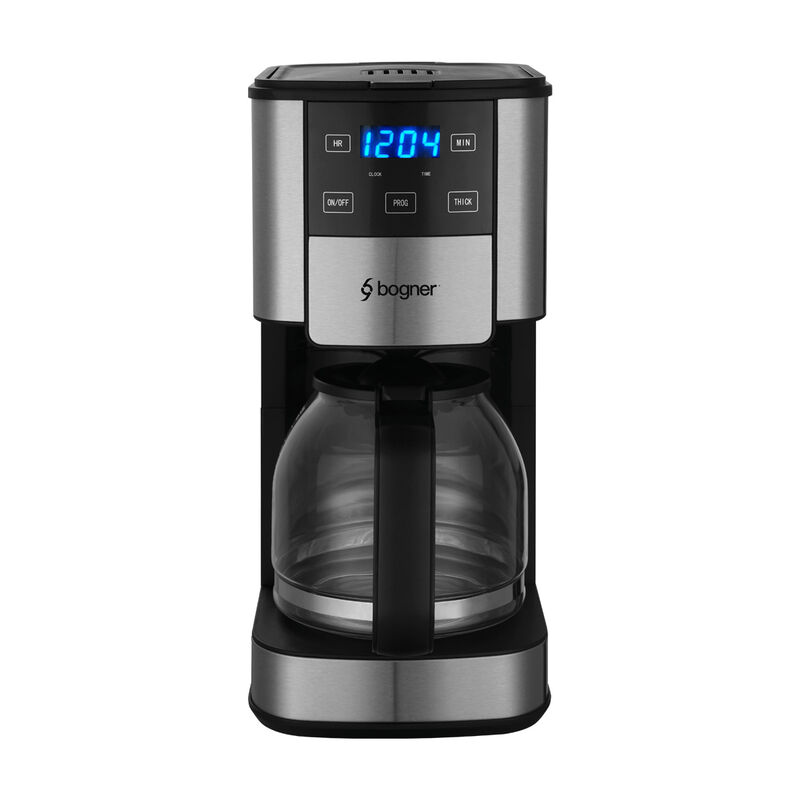 Cafetera Programable De Goteo 12 Tazas Acero In... image number null