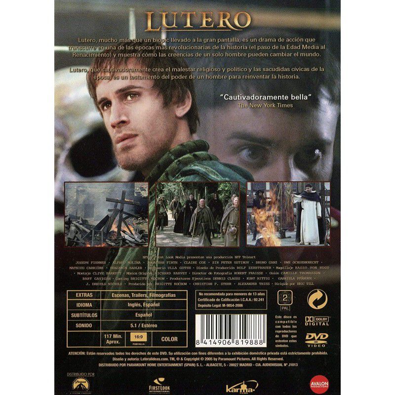 Lutero Dvd 2003 Luther image number null